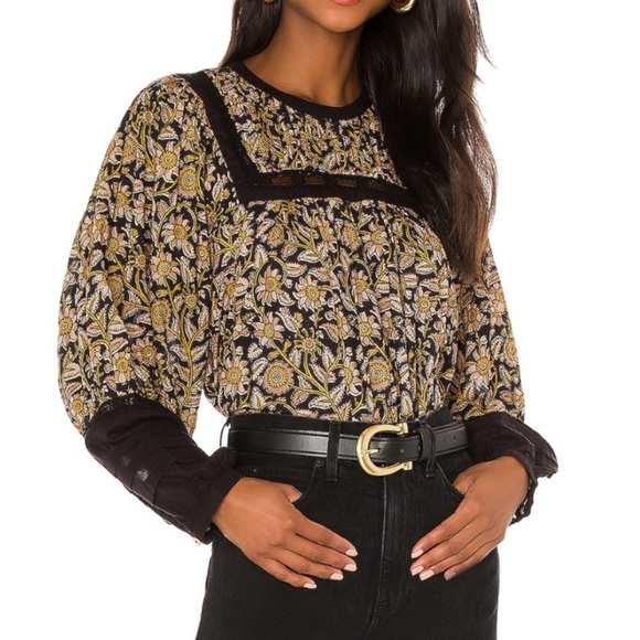 Cleobella Tops - Cleobella Harley Peasant Blouse Rajastan